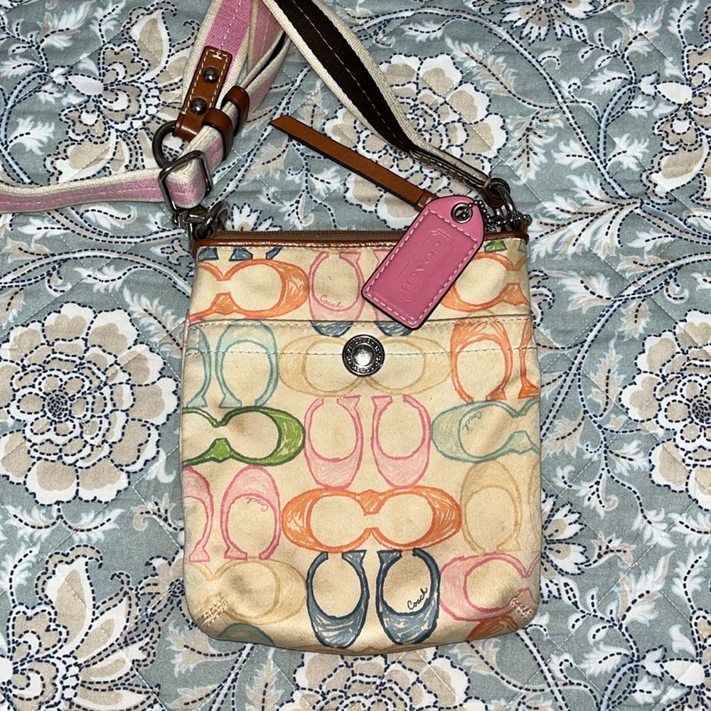 coach cross bag handbag #y2k